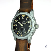 Timor - British Military Issued - ’Dirty Dozen’ - Wristwatch - Caseback K 13708 - c.1944 - Vintage Watch Specialist