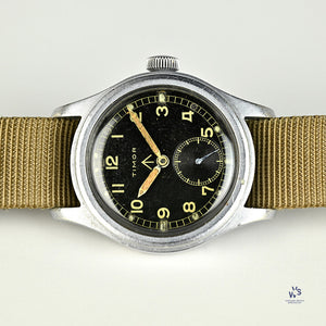 Timor Dirty Dozen WWW2 Military Issued Soldiers Watch c.1944 Vintage Watch Specialist