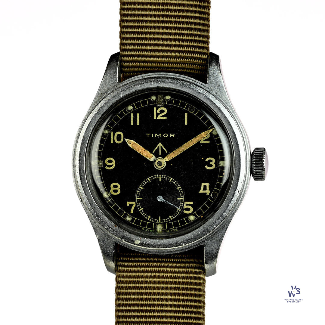 Timor Dirty Dozen - WWW2 Military Issued Soldiers Watch - c.1944