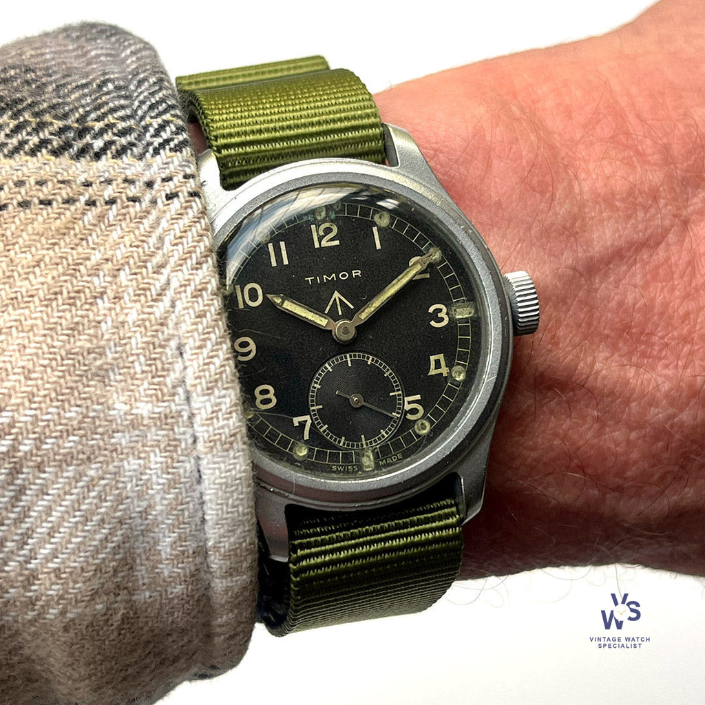Timor w.w.w Dirty Dozen - Vintage Watch Specialist
