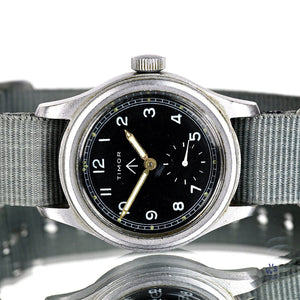 Timor WWW Dirty Dozen MoD Tritium Dial Stunning Condition c.1944 Vintage Watch Specialist
