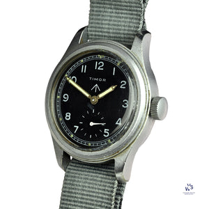 Timor WWW Dirty Dozen MoD Tritium Dial Stunning Condition c.1944 Vintage Watch Specialist