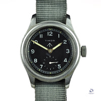 Timor WWW Dirty Dozen MoD Tritium Dial Stunning Condition c.1944 Vintage Watch Specialist