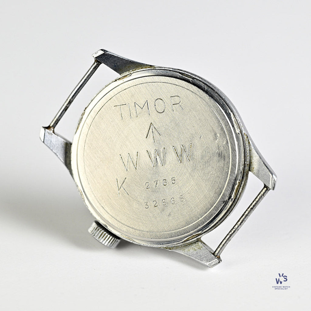 Timor WWW Dirty Dozen MoD Tritium Dial Stunning Condition c.1944 Vintage Watch Specialist