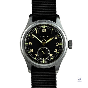 Timor WWW Dirty Dozen WW2 Military Issued Soldiers Watch c.1944 Vintage Watch Specialist