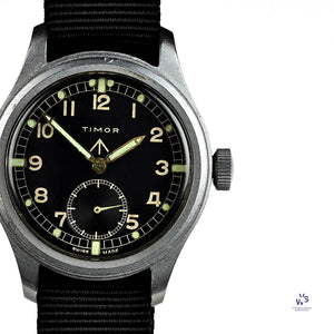 Timor WWW Dirty Dozen WW2 Military Issued Soldiers Watch c.1944 Vintage Watch Specialist