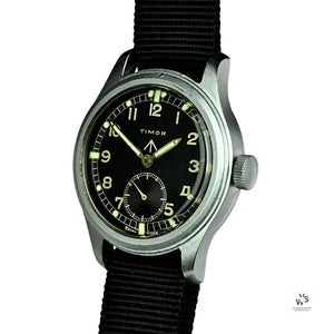 Timor WWW Dirty Dozen WW2 Military Issued Soldiers Watch c.1944 Vintage Watch Specialist