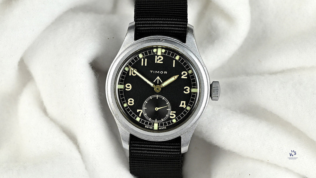 Timor WWW Dirty Dozen - WW2 Military Issued Soldiers Watch - c.1944 ...