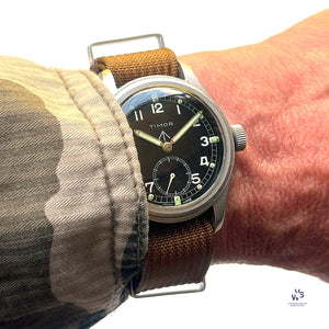 Timor - WWW2 Dirty Dozen - Military Issued - Cal 6060 - c.1945 - Vintage Watch Specialist