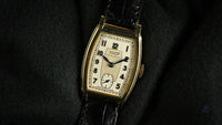 Tissot - 9k Gold Art Deco Dress Watch - Dennison Case - c.1932 - Vintage Watch Specialist