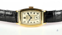 Tissot - 9k Gold Art Deco Dress Watch - Dennison Case - c.1932 - Vintage Watch Specialist