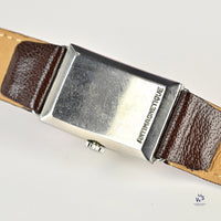 Tissot - Antimagnetique - Art Deco Tank Case - Two Tone Copper/Cream - c.1932 - Vintage Watch Specialist