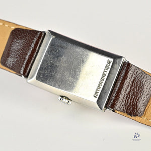 Tissot - Antimagnetique - Art Deco Tank Case - Two Tone Copper/Cream - c.1932 - Vintage Watch Specialist