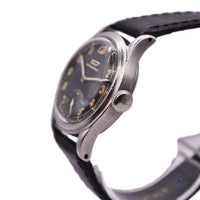 Tissot - Antimagnetique - Cal 27 Sub-Seconds - Black/Gilt Dial - Arabic Numerals - c.1940 - Vintage Watch Specialist