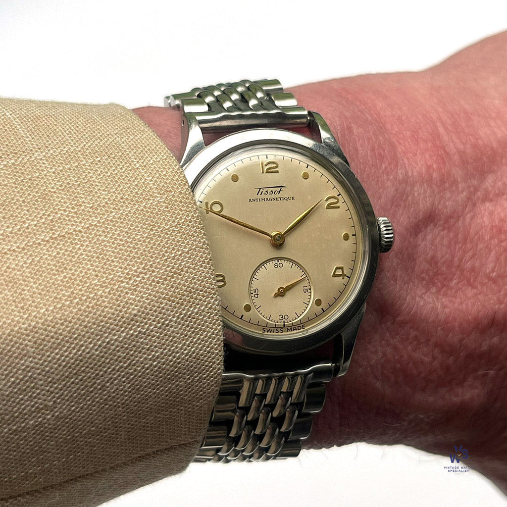 Tissot Antimagnetique Reference 6702-1 - 6701 - c.1940s - Vintage Watch Specialist