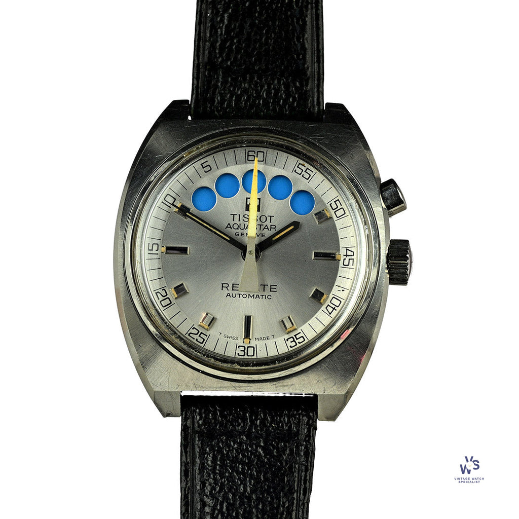 Tissot Aquastar Geneve - Regate Automatic - c.1970s - Vintage Watch Specialist