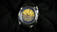 Tissot Automatic Navigator Seastar T.12 - Two Tone World Time Dial - c.1970 - Vintage Watch Specialist