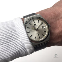 Tissot Automatic Seastar Automatic Date - Silver Sunburst Dial - c.1976 - Vintage Watch Specialist