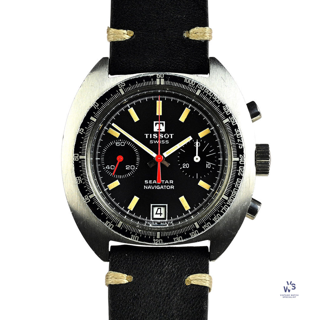 Tissot Sea Star Navigator Chronograph - Vintage Watch Specialist