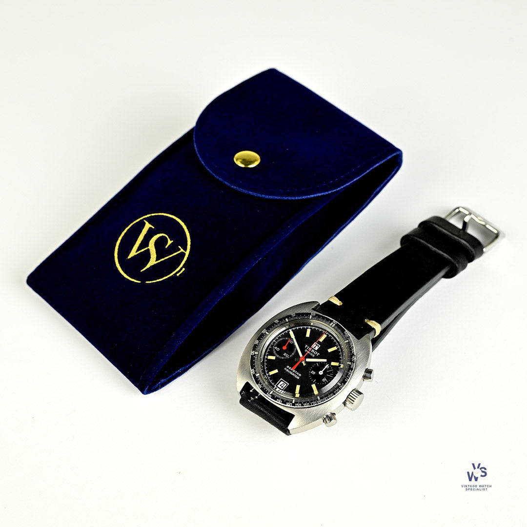 Tissot Sea Star Navigator Chronograph - c.1970s - Valjoux 7734