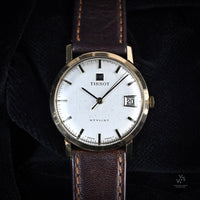 Tissot Stylist Calendar - 9k Gold - Manual Wind - c.1960’s - Vintage Watch Specialist