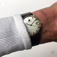 Tissot Stylist Calendar - 9k Gold - Manual Wind - c.1960’s - Vintage Watch Specialist