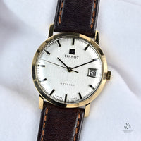 Tissot Stylist Calendar - 9k Gold - Manual Wind - c.1960’s - Vintage Watch Specialist