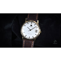 Tissot Stylist Calendar - 9k Gold - Manual Wind - c.1960’s - Vintage Watch Specialist