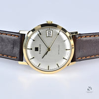 Tissot Stylist Calendar - 9k Gold - Manual Wind - c.1960’s - Vintage Watch Specialist