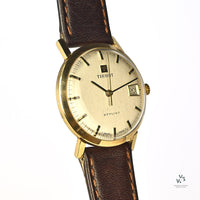 Tissot Stylist Calendar - 9k Gold - Manual Wind - c.1960’s - Vintage Watch Specialist