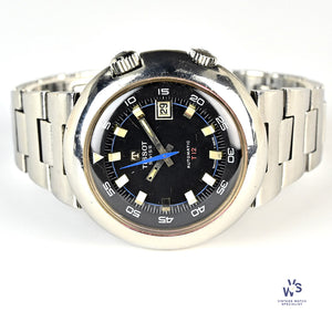 Tissot T12 Automatic Dive Watch - Internal Rotating Bezel - Super Compressor Case - c.1970 - Vintage Watch Specialist