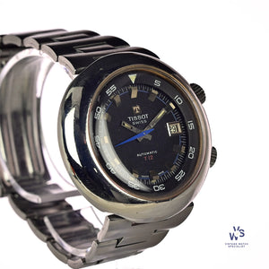 Tissot T12 Automatic Dive Watch - Internal Rotating Bezel - Super Compressor Case - c.1970 - Vintage Watch Specialist