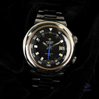 Tissot T12 Automatic Dive Watch - Internal Rotating Bezel - Super Compressor Case - c.1970 - Vintage Watch Specialist