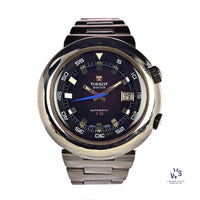 Tissot T12 Automatic Dive Watch - Internal Rotating Bezel - Super Compressor Case - c.1970 - Vintage Watch Specialist