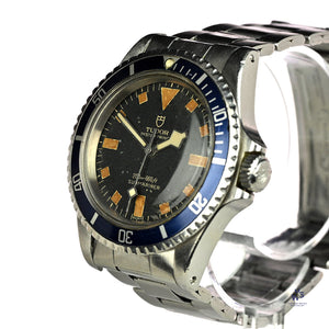 Tudor - Oyster Prince Submariner ’Snowflake’ - Blue Early ’Swiss’ Dial with No Date - Model Refreference 7016/0 - Vintage Watch Specialist
