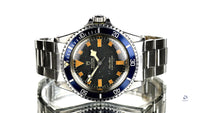 Tudor - Oyster Prince Submariner ’Snowflake’ - Blue Early ’Swiss’ Dial with No Date - Model Refreference 7016/0 - Vintage Watch Specialist