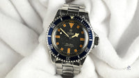 Tudor - Oyster Prince Submariner ’Snowflake’ - Blue Early ’Swiss’ Dial with No Date - Model Refreference 7016/0 - Vintage Watch Specialist