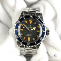 Tudor - Oyster Prince Submariner ’Snowflake’ - Blue Early ’Swiss’ Dial with No Date - Model Refreference 7016/0 - Vintage Watch Specialist