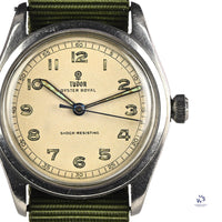 Tudor Oyster Royal - Arabic Dial - Model Ref: 7804 - c.1940s - Vintage Watch Specialist