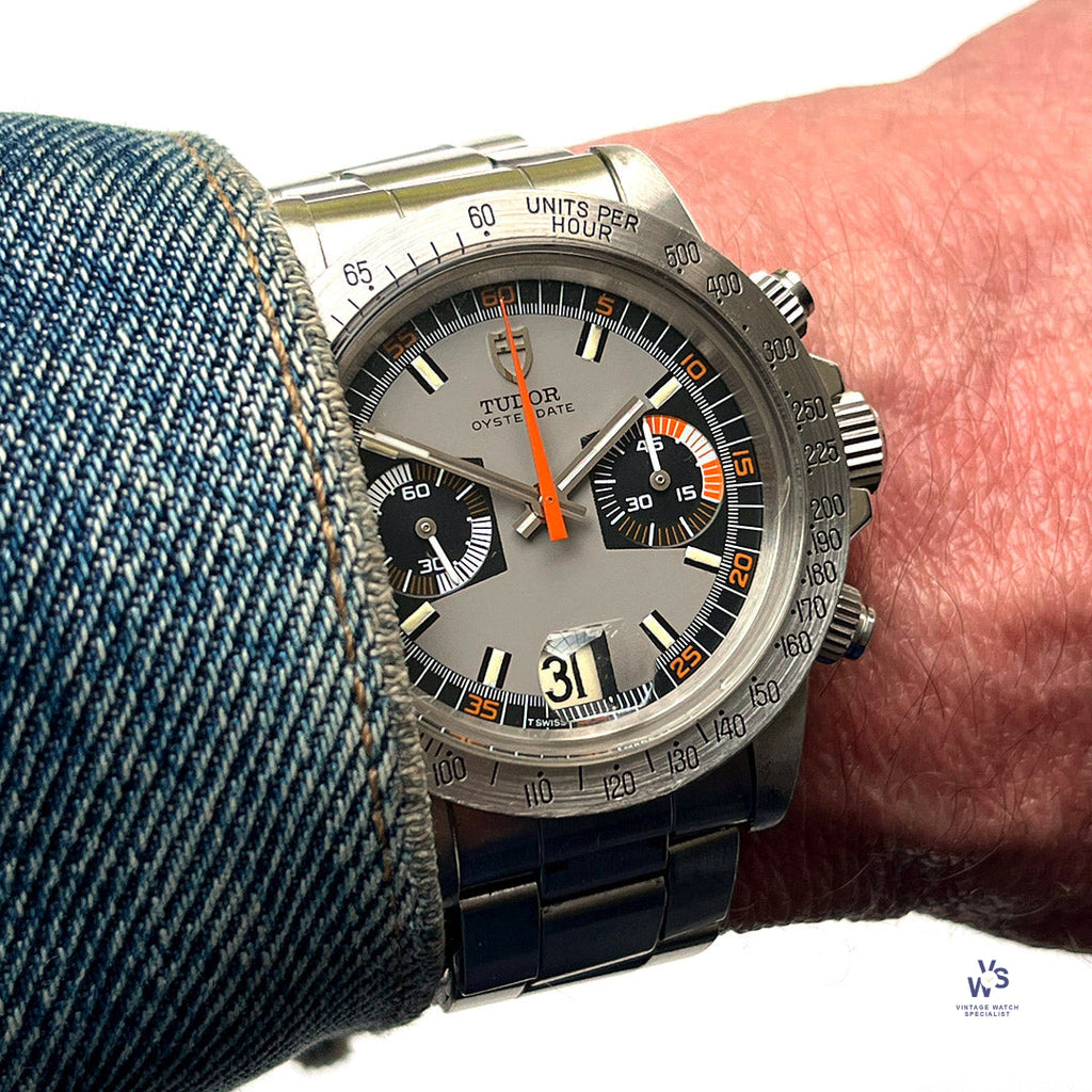 Tudor Oysterdate Chronograph Monte Carlo - Model Reference 7159/0 - c.1973 - Vintage Watch Specialist