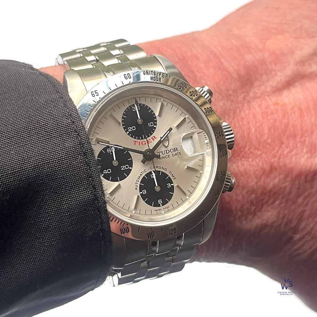 Tudor Prince Date ’Tiger’ - Model Ref: 79280 - First Sold 2002 - Original Paperwork - Vintage Watch Specialist