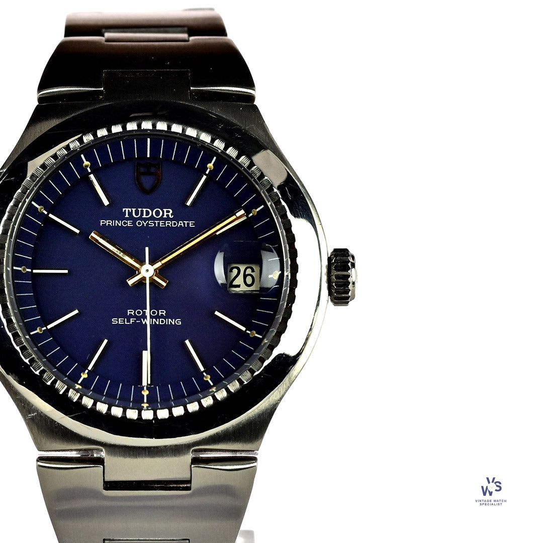 Tudor Prince Oysterdate - Blue Dial - Model Ref: 9101/01 - c.1976