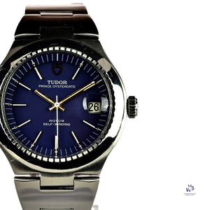 Tudor Prince Oysterdate - Blue Dial - Model Ref: 9101/01 - c.1976 - Vintage Watch Specialist