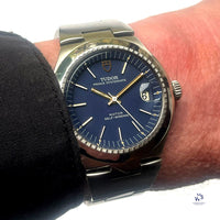 Tudor Prince Oysterdate - Blue Dial - Model Ref: 9101/01 - c.1976 - Vintage Watch Specialist