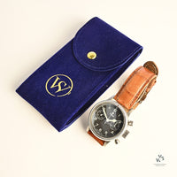 Tutima Flieger Chrono 783/753 - Original Box - Spare Strap - 1990s - Vintage Watch Specialist
