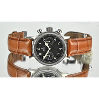 Tutima Flieger Chrono 783/753 - Original Box - Spare Strap - 1990s - Vintage Watch Specialist