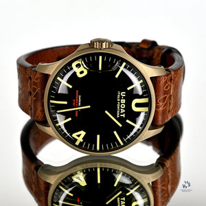 U-Boat Darkmoon Mens Analogue - Quartz - Model Reference 8467/a - with Box and Papers Dated Sept 2022 - Vintage Watch Specialist