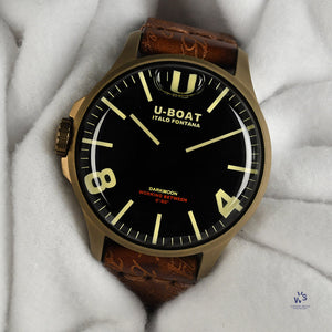 U-Boat Darkmoon Mens Analogue - Quartz - Model Reference 8467/a - with Box and Papers Dated Sept 2022 - Vintage Watch Specialist