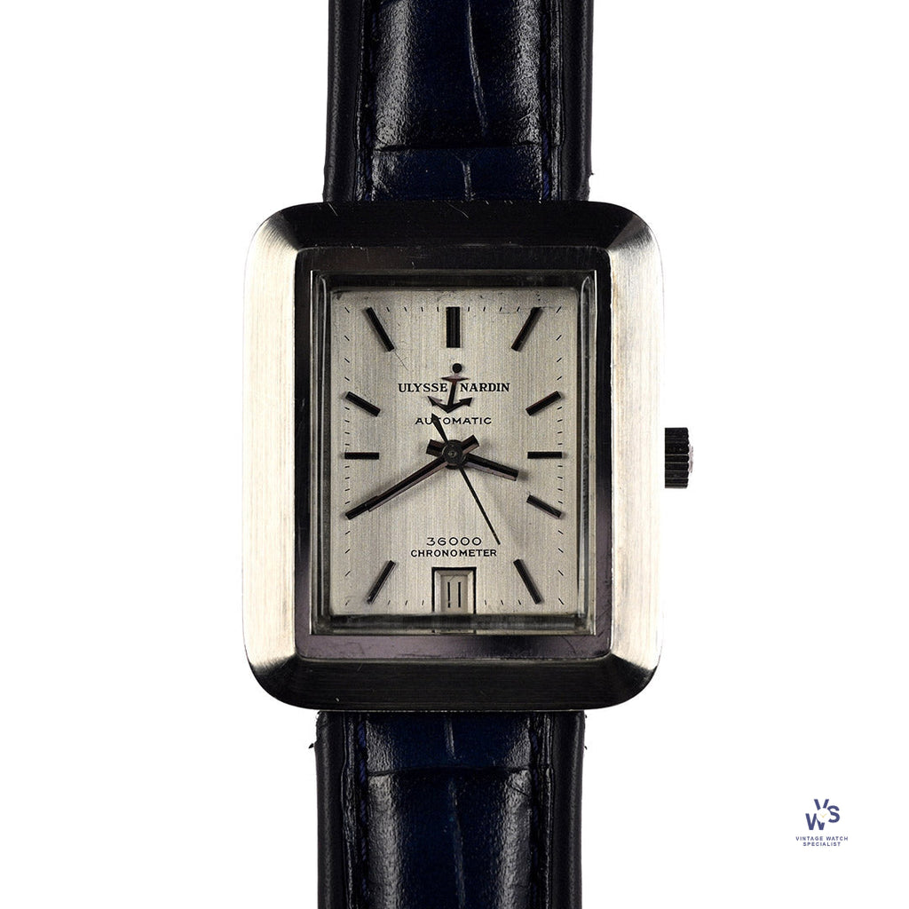 Ulysse Nardin Automatic 36000 Chronometer Date - c.1970s - Vintage Watch Specialist