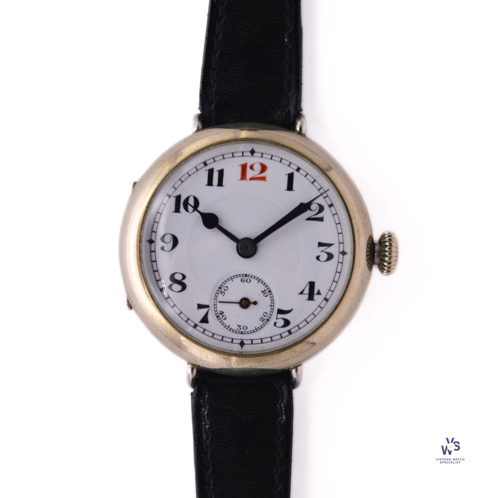 Unbranded - WW1 Sub - Seconds Military Trench Watch Vintage Specialist